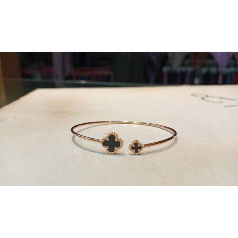 GELANG OVAL VANCLEEF EMAS ASLI