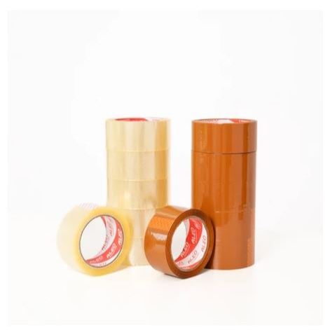 

Lakban Bening 45mm x 100 Yard - Lakban Coklat 45mm x 100 Yard Ekonomis ALEO