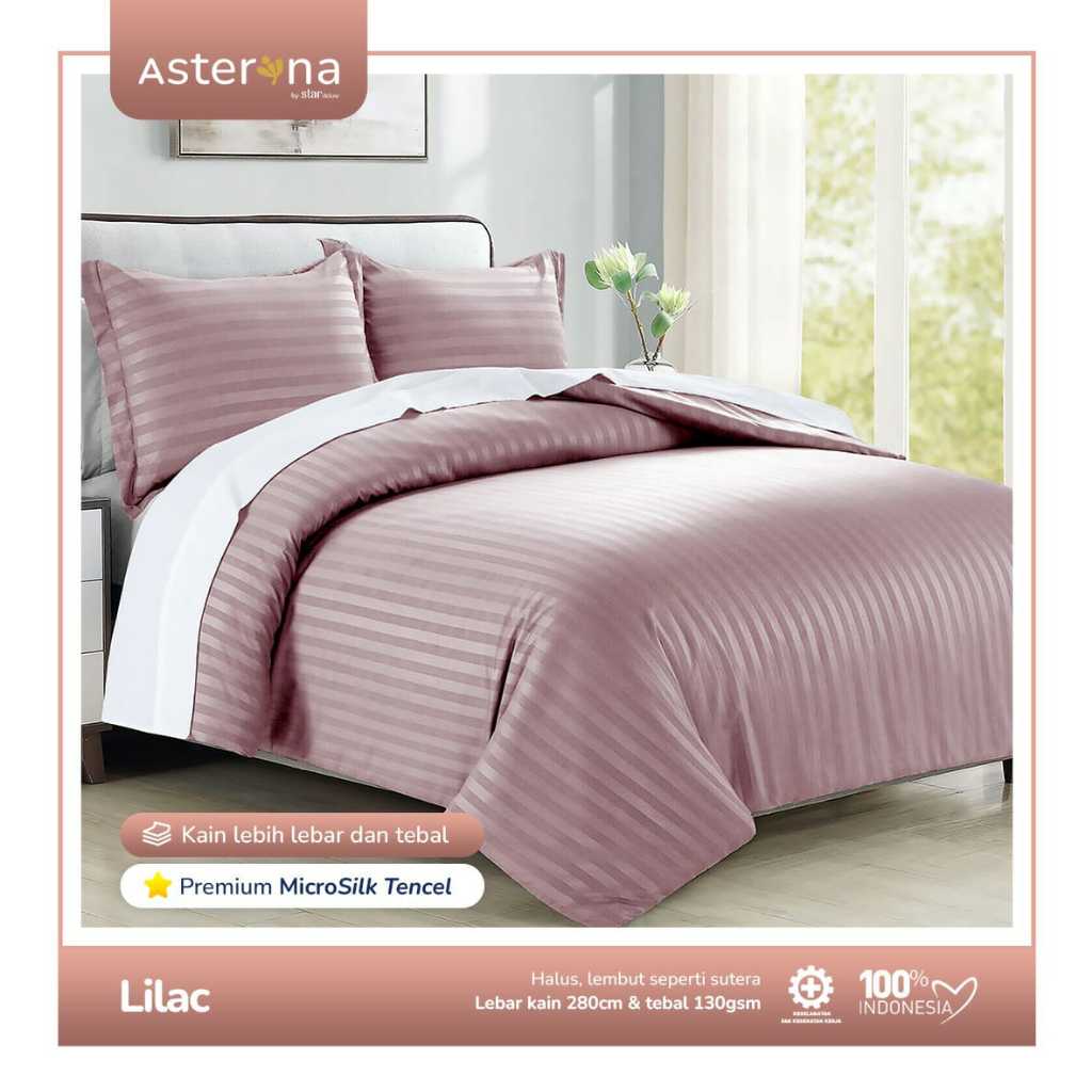 Sprei Set Microtencel LILAC