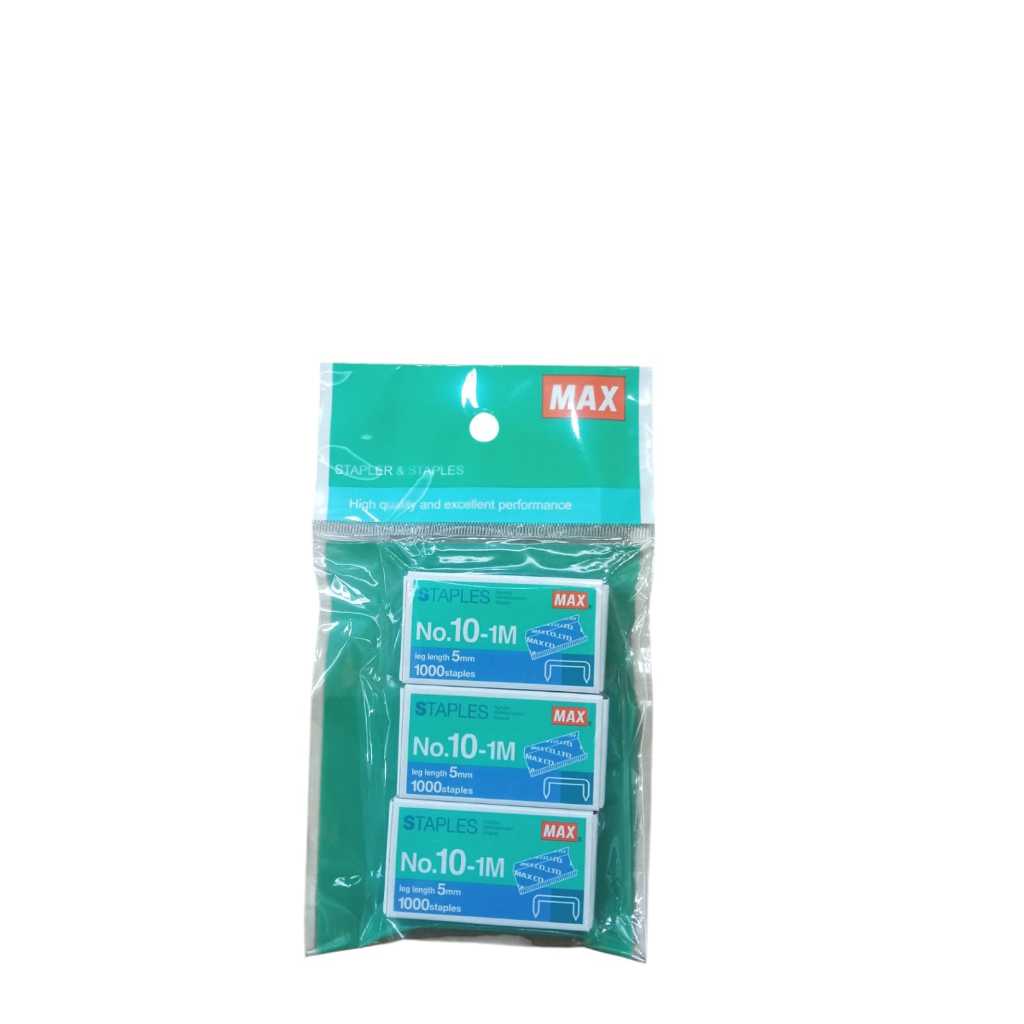 

Gramedia Batam - Max Isi Stapler No 10-1m Set 3