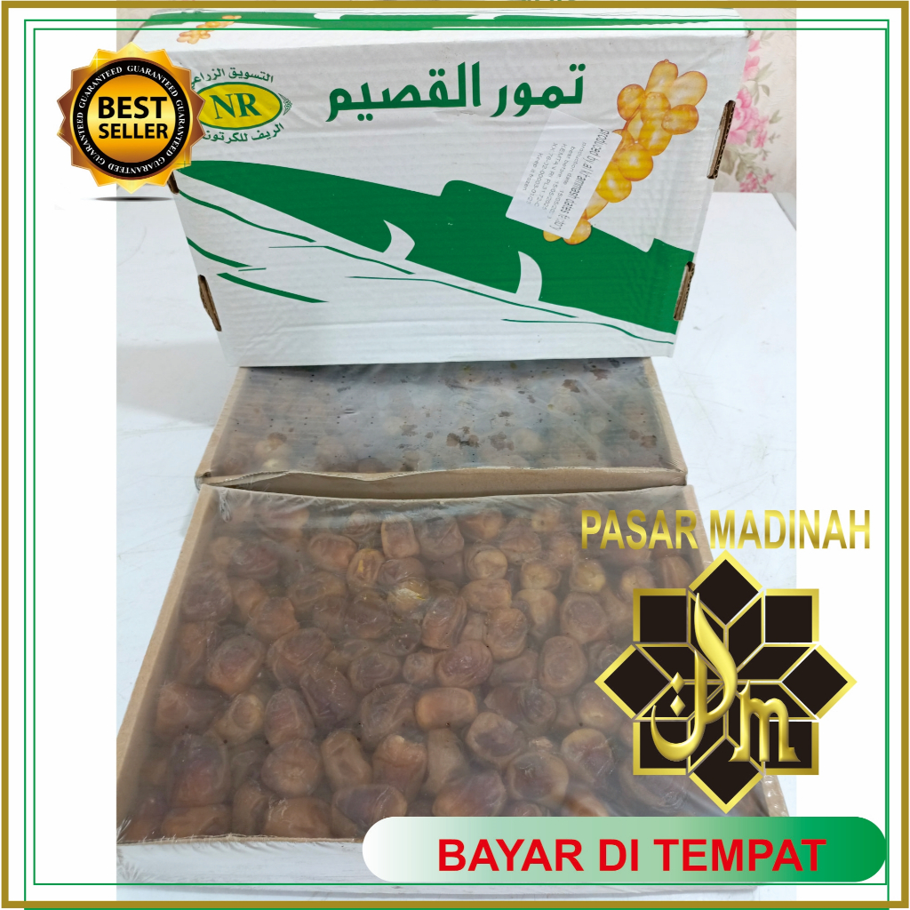 Kurma Sukari Wrapping 3kg Kwalitas Premium