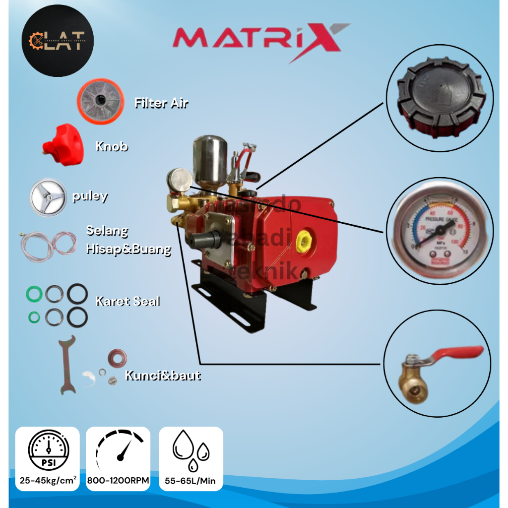 pompa cuci motor matrix ps50 power sprayer cuci motor