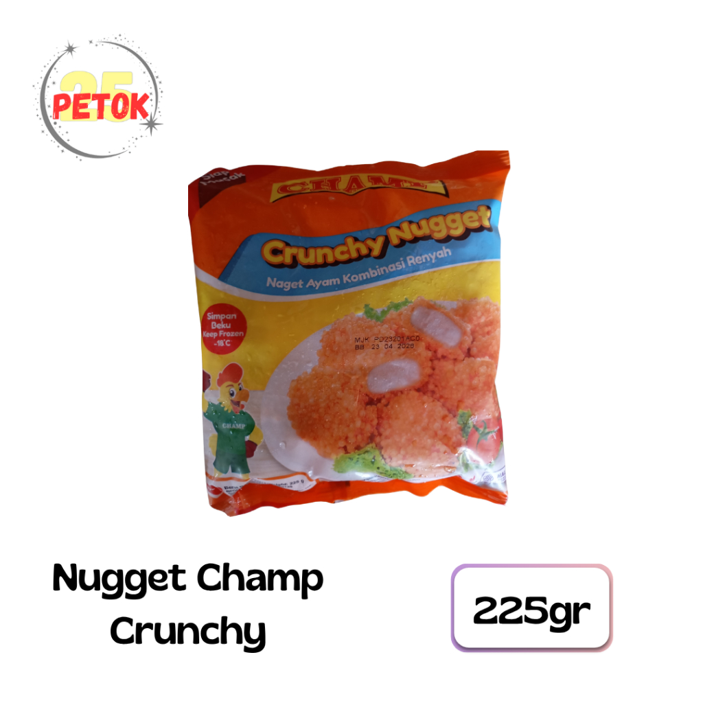 

Nugget Ayam Champ Cruncy 225gr