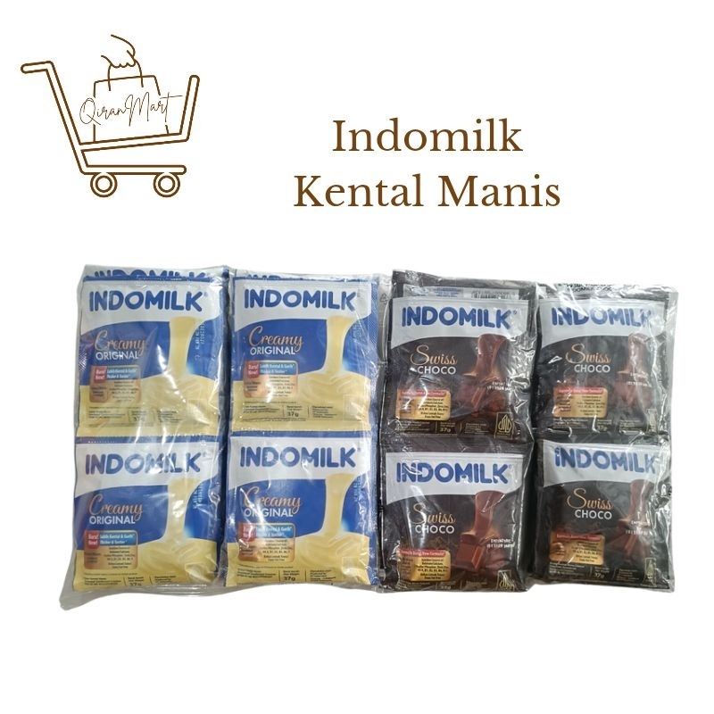 

Susu Kental Manis Indomilk 37g x 6 sachet