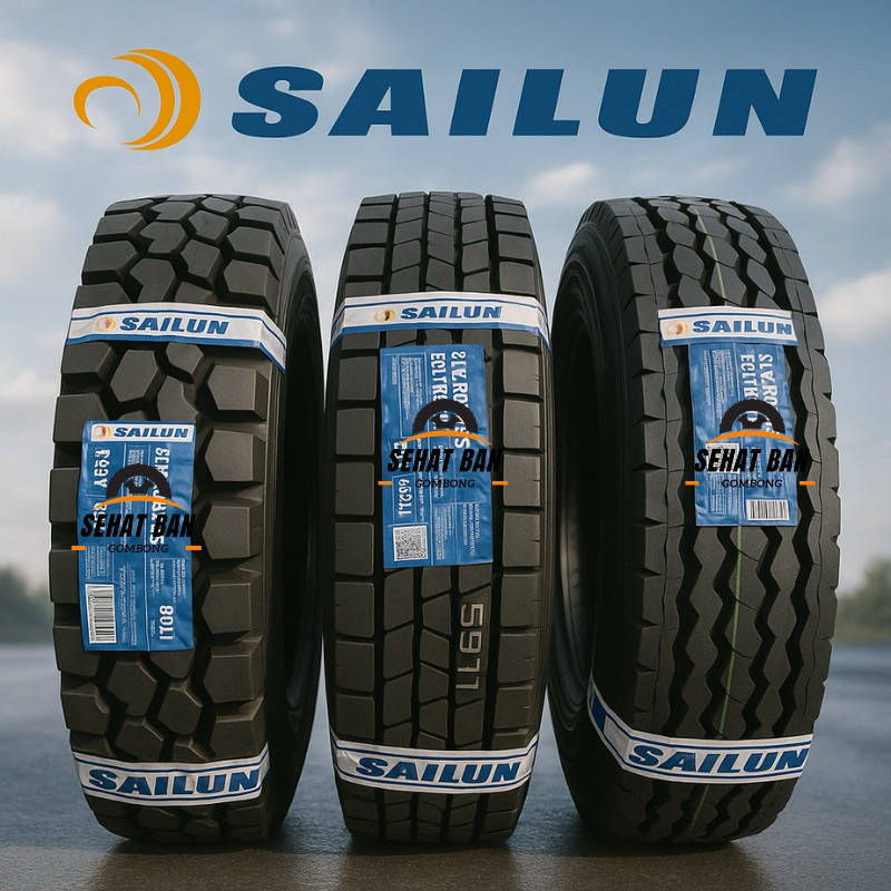 BAN TRUK KAWAT SAILUN 750 16 SET (BAN LUAR + BAN DALAM + FLAP)
