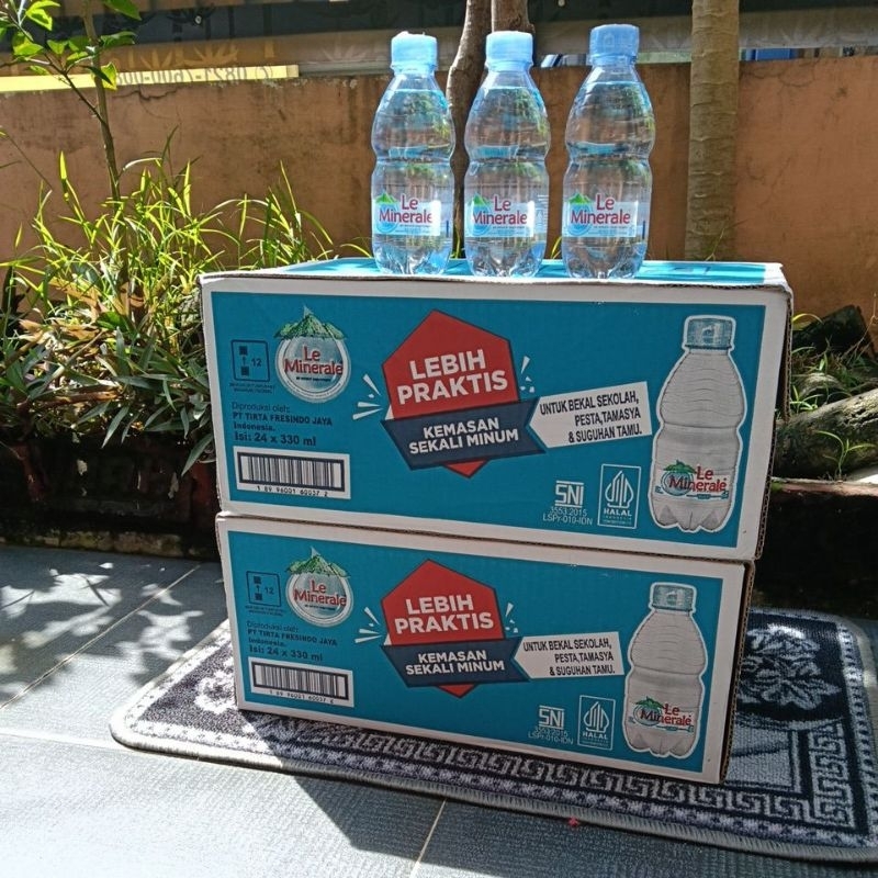 

⚡INSTAN⚡LE MINERALE 330ML (1DOS@24BOTOL)-100%ORIGINAL