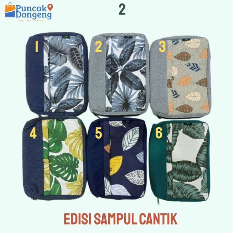 

SAMPUL/Cover Alquran Makna Besar + Saku ukuran A5, A6, B6, Hadist atau Himpunan