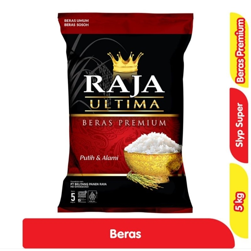 

Raja Ultima Beras Premium Kemasan 5 kg