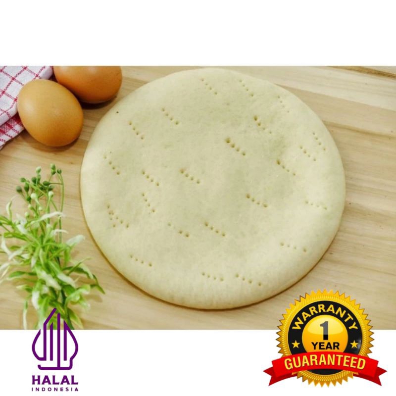 

roti pizza - adonan pizza - pizza base - pizza dough 15cm