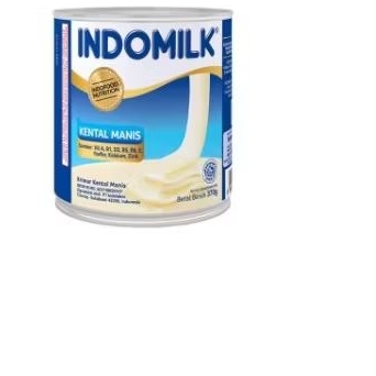 

Indomilk Susu Kental Manis Putih / Cokelat 370ml