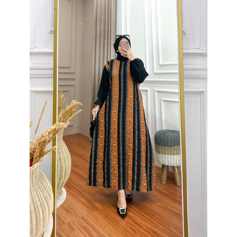 Kain satin armani kiloan mantap punya