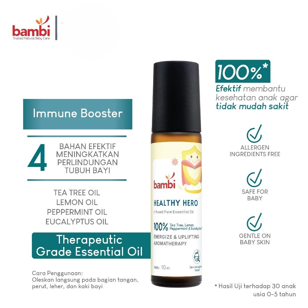 Bambi Baby Health Hero Essential Oil 10ml / Healthy Hero