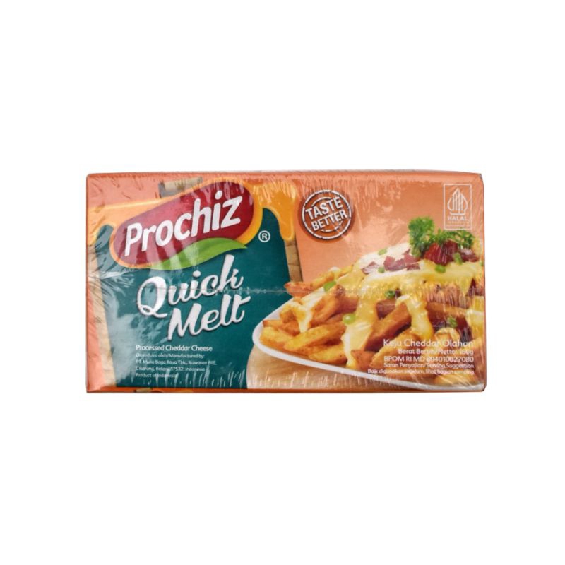 

Prochiz Quick Melt 170gr – Keju Leleh Cepat Lumer & Creamy | Keju Lezat Untuk Pizza, Pasta, Roti Panggang