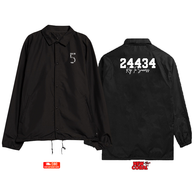 Jaket coach windbreaker Islam Muslim Sholat 5 waktu bahan waterproof kualitas distro termurah