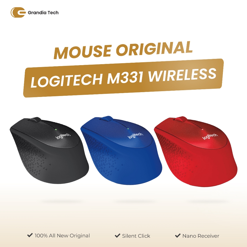 MOUSE LOGITECH M331 MOUSE WIRELESS