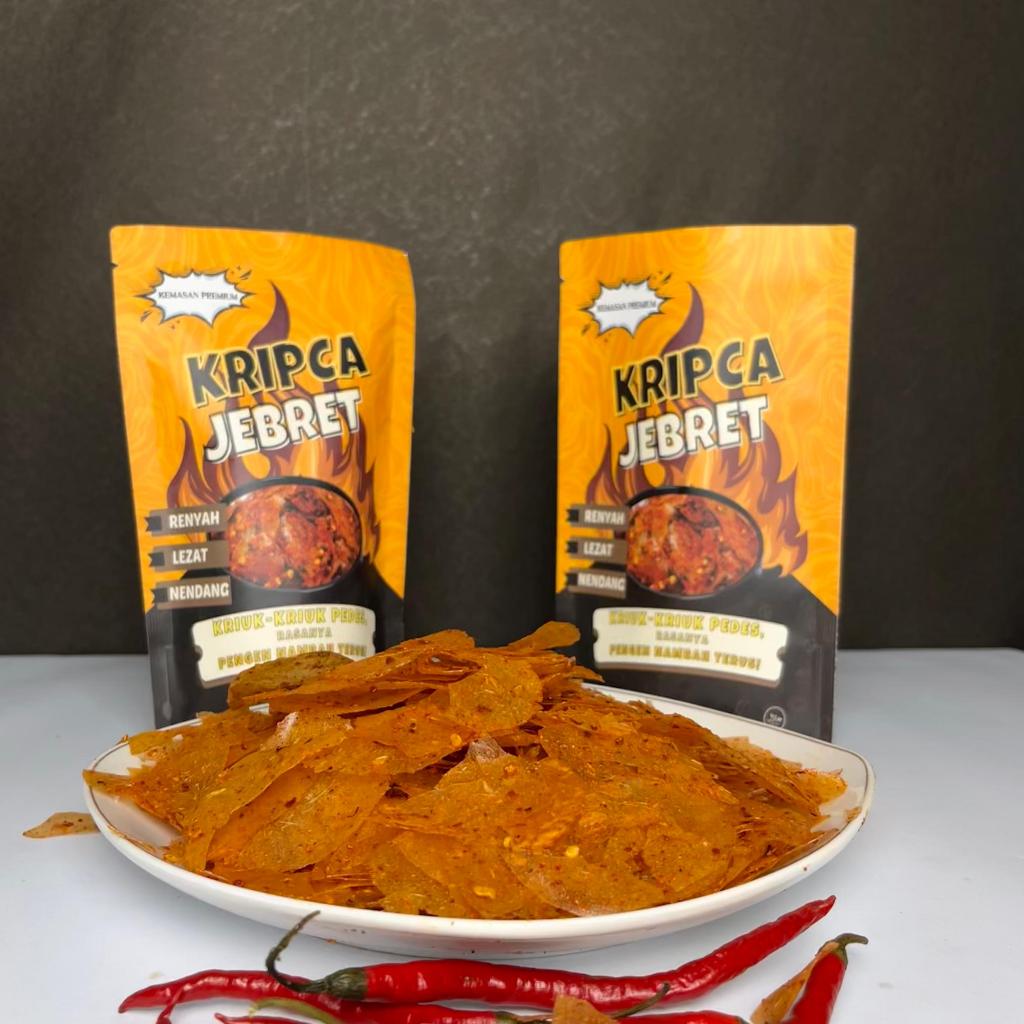 KERIPIK KACA KERING PREMIUM KEMASAN POUCH SNACK CEMILAN Pedas