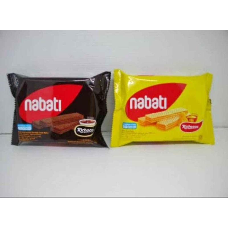 

Nabati Wafer Richeese Richoco Keju Coklat 37 gram