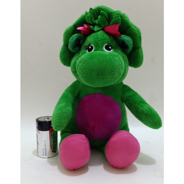 lyons barney baby bop plush doll boneka triceratops