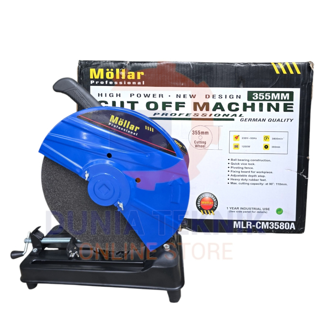 Mesin Potong Tulang 14 INCH / Cut Off MOLLAR + Pisau Potong Aluminium 14" 120T