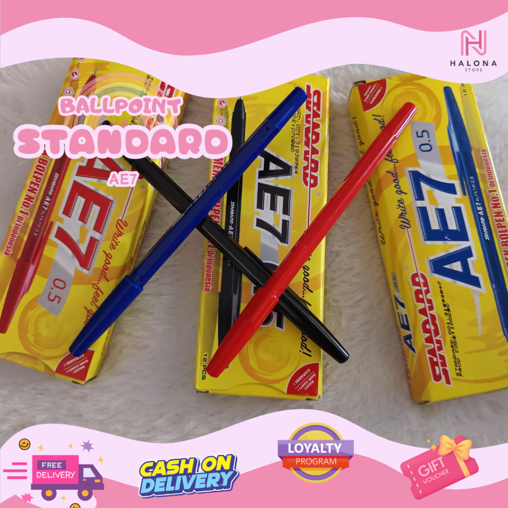 

Ballpoint / Pulpen Standard AE7 1 Pcs