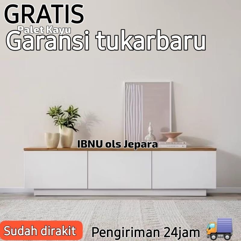 meja tv minimalis kosmetik laci/rak tv laci