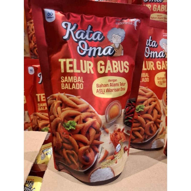 

RB Kata Oma Telur Gabus Gula Aren /Keju/Balado 50gr
