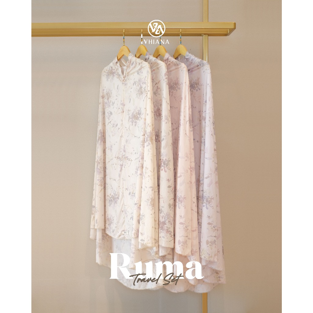 VHIANA // RUMA Prayer set mukena travel Motif Premium