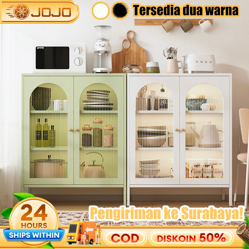 Lemari Display Tas Kaca Full Besi Lemari Hias Pajangan Ruang Tamu Lemari Buku Modern Minimalis