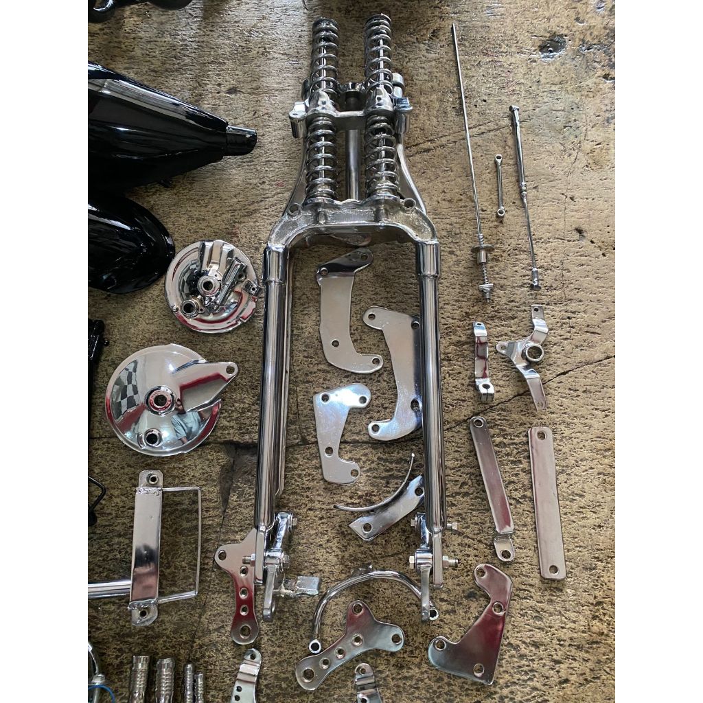 SPRINGER VL KUSTOM/ SPRINGER KUSTOM CHOPPER / SUSPENSI MOTOR
