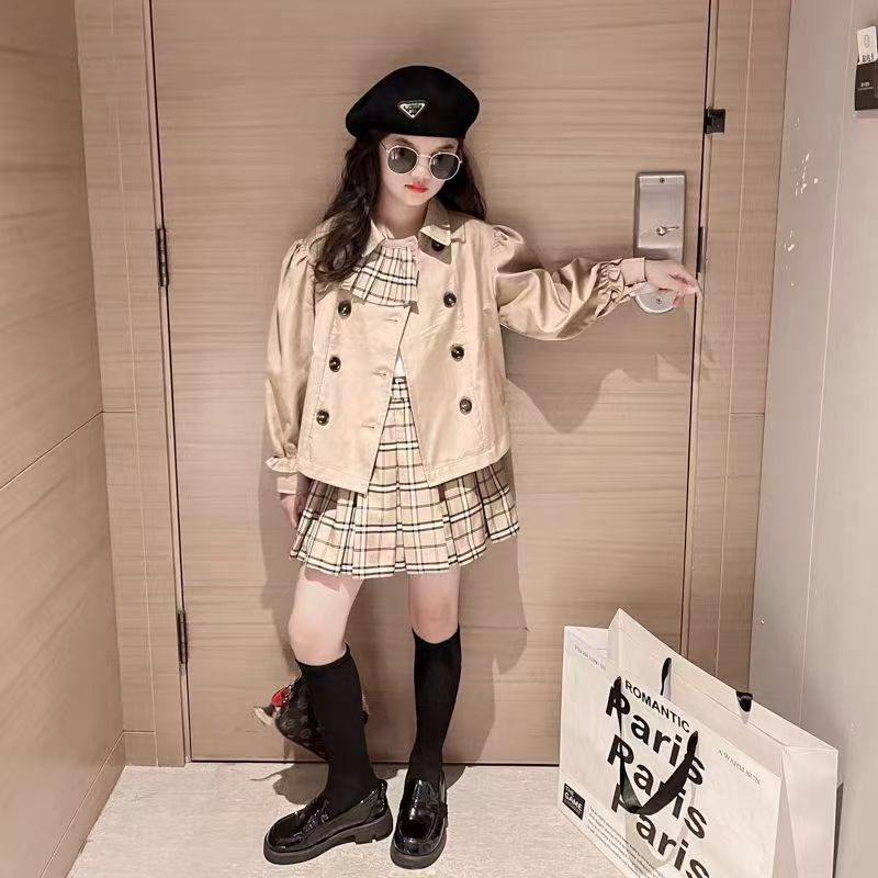 setelan anak cewek korean style import setelan rok mini