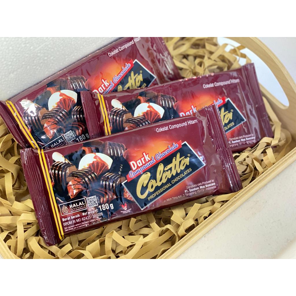 

COLATTA COKLAT BATANG DARK CHOCO 180GR/COKLAT BATANG COLATTA/COLLATA 180GR