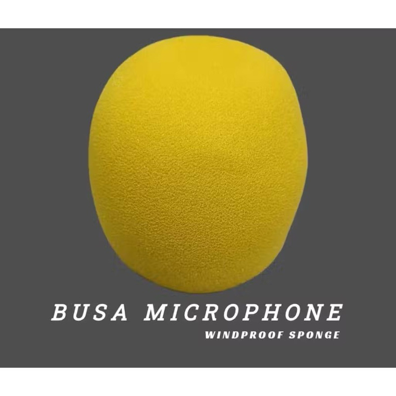 BUSA MICROPHONE / SARUNG MICROPHONE / SARUNG MIC / SPON MICROPHONE BUSA MIC 1pc