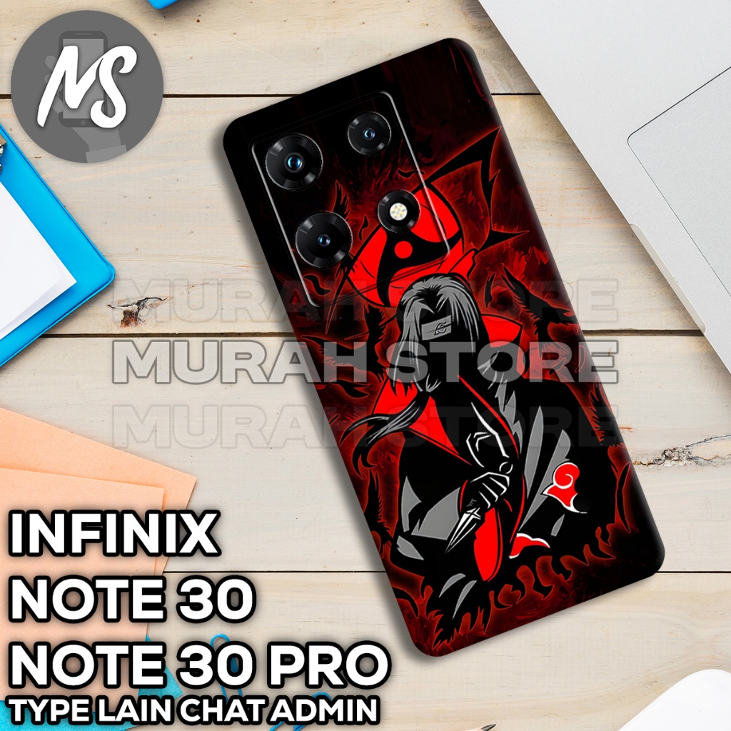 Softcase karet INFINIX NOTE 30 PRO /MS10/motif Anime/case INFINIX NOTE 30 PRO/casing INFINIX NOTE 30