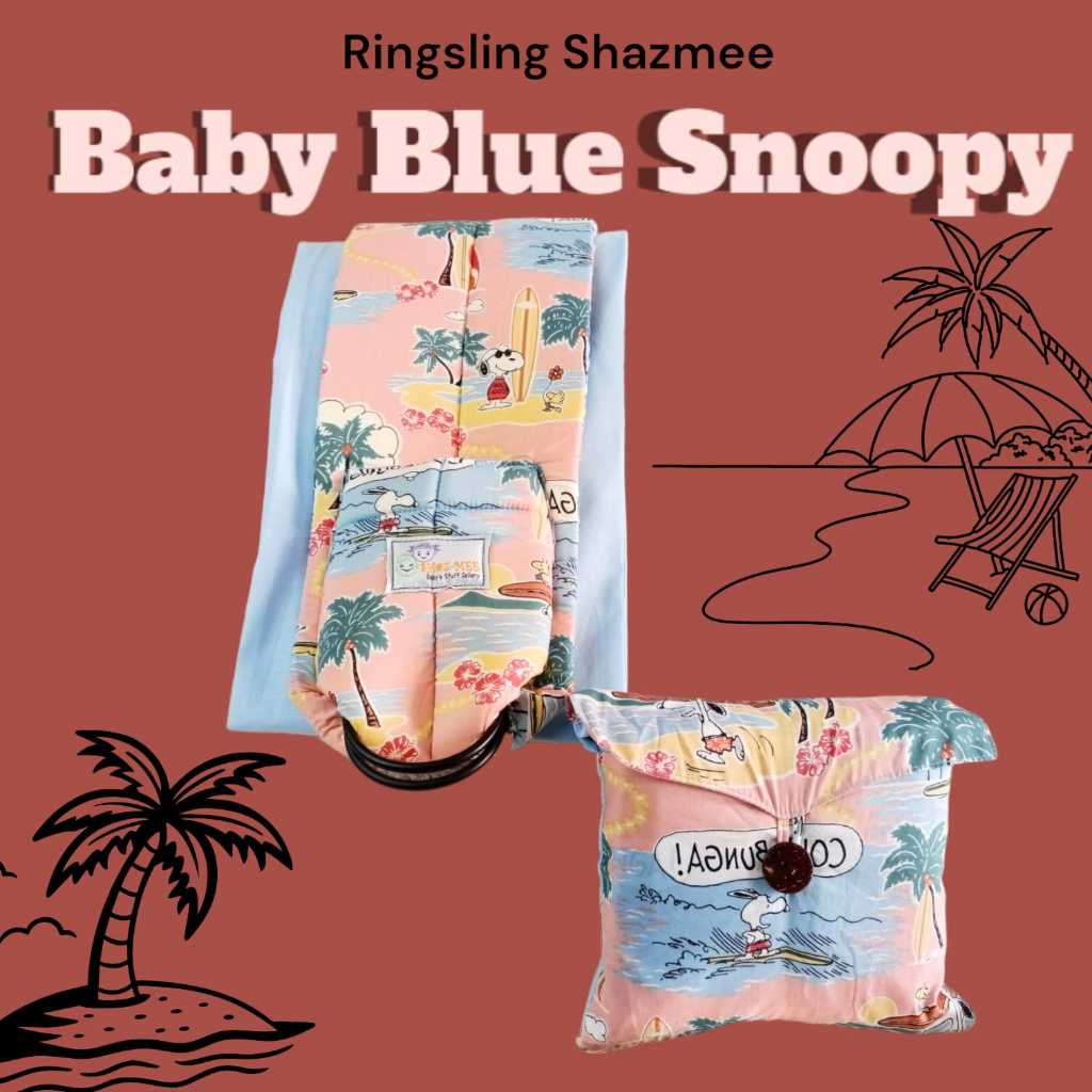 Ringsling Shazmee Baby Blue Snoopy