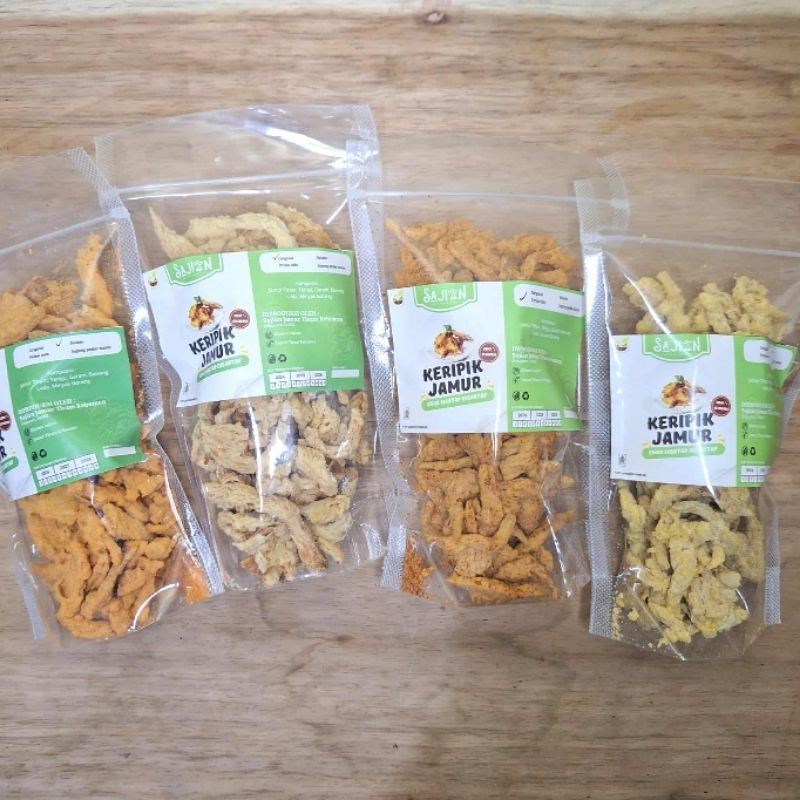 

Keripik Jamur Tiram Minipack 70 gram