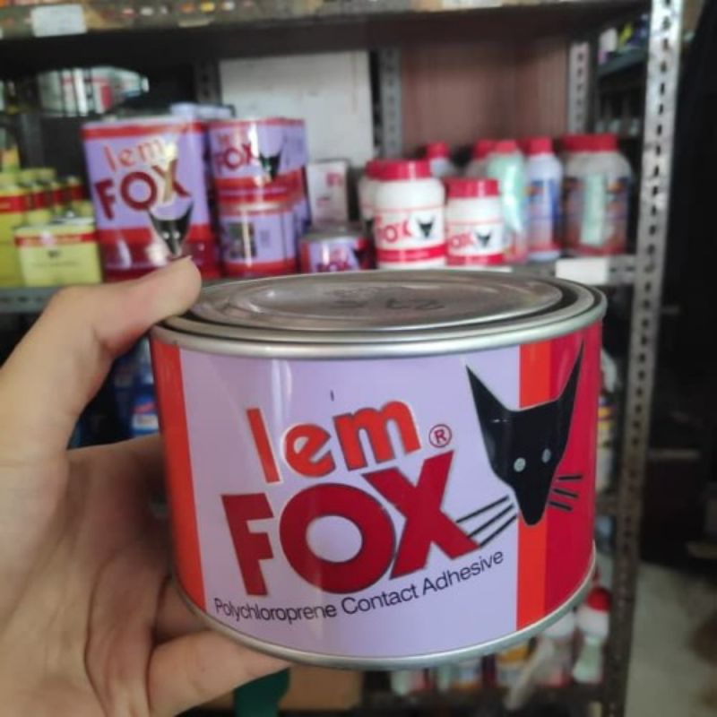 

lem fox kuning ukuran 70gram, 185gram dan 300gram
