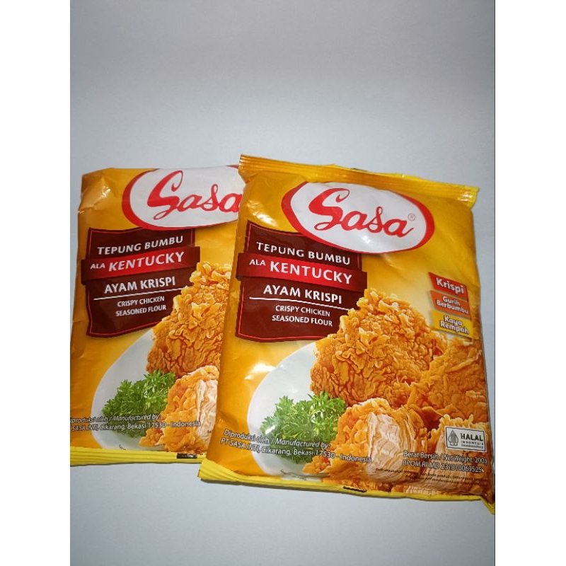 

SASA Tepung Bumbu Kentucky 200g