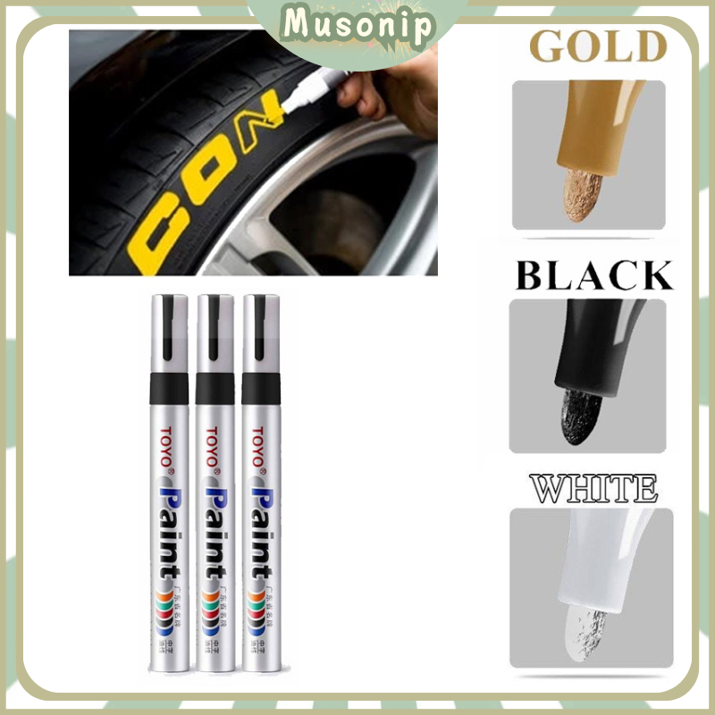 

Spidol Ban Anti Air Warna-Warni Ban Mobil /Spidol ban paint marker mobil motor /Permanent Marker TOYO original