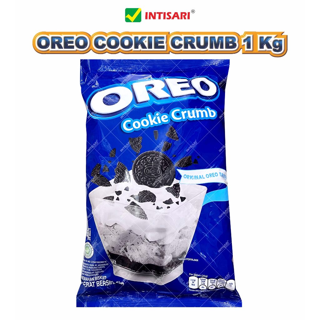 

OREO COOKIE CRUMB 1 KG