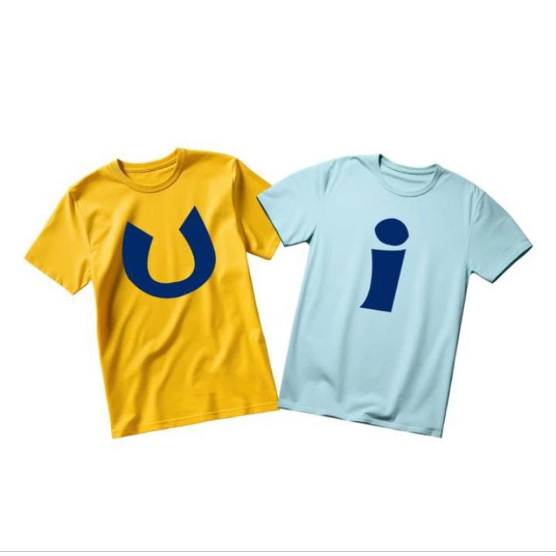 Kaos Upin Ipin Anak - Icon Upin dan Ipin - U dan I - By kvnstore