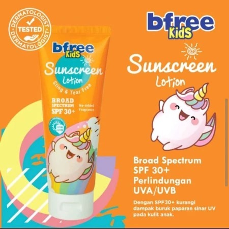 BFREE Kids Lotion Sunscreen Anak / Sunscreen Bfree Kids