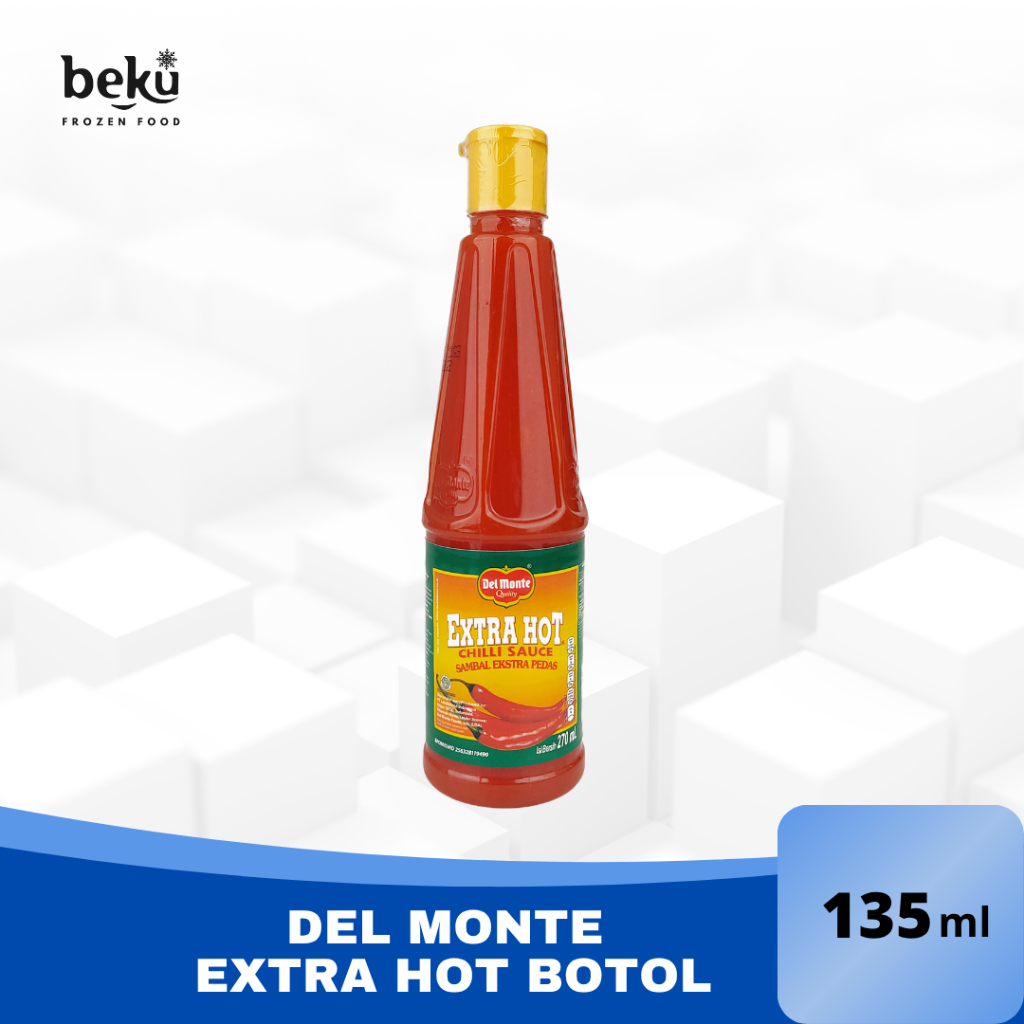 

[SOLO, JAWA TENGAH] DEL MONTE EXTRA HOT / TOMAT BOTOL (135 ml)