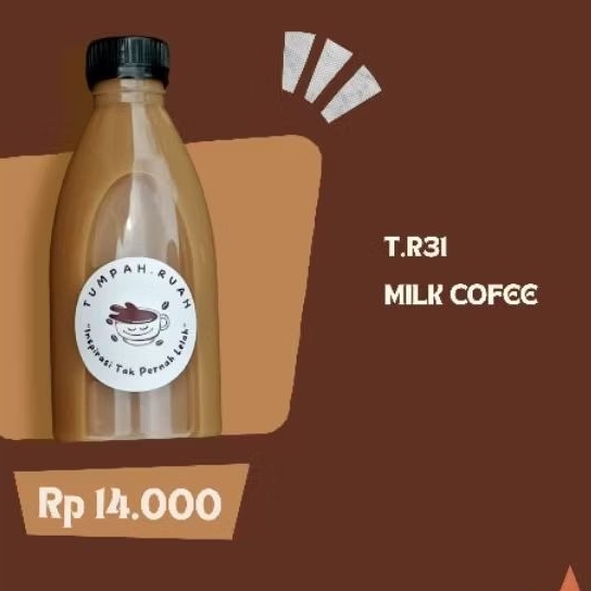 

[TR. 31 Kopi MILK COFFEE - 250ml] Nikmat, Creamy, dan Siap Minum!