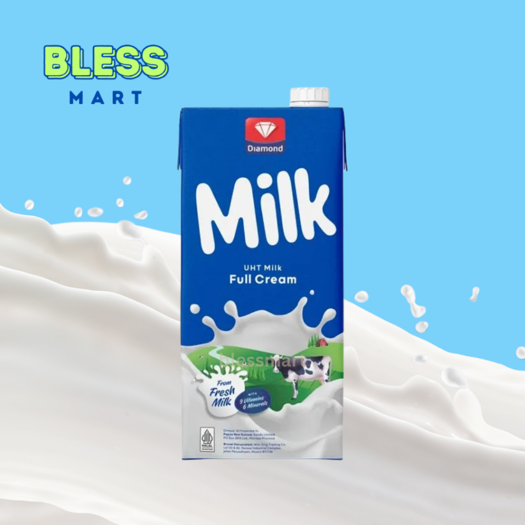 

Susu Diamond UHT Full Cream 1L