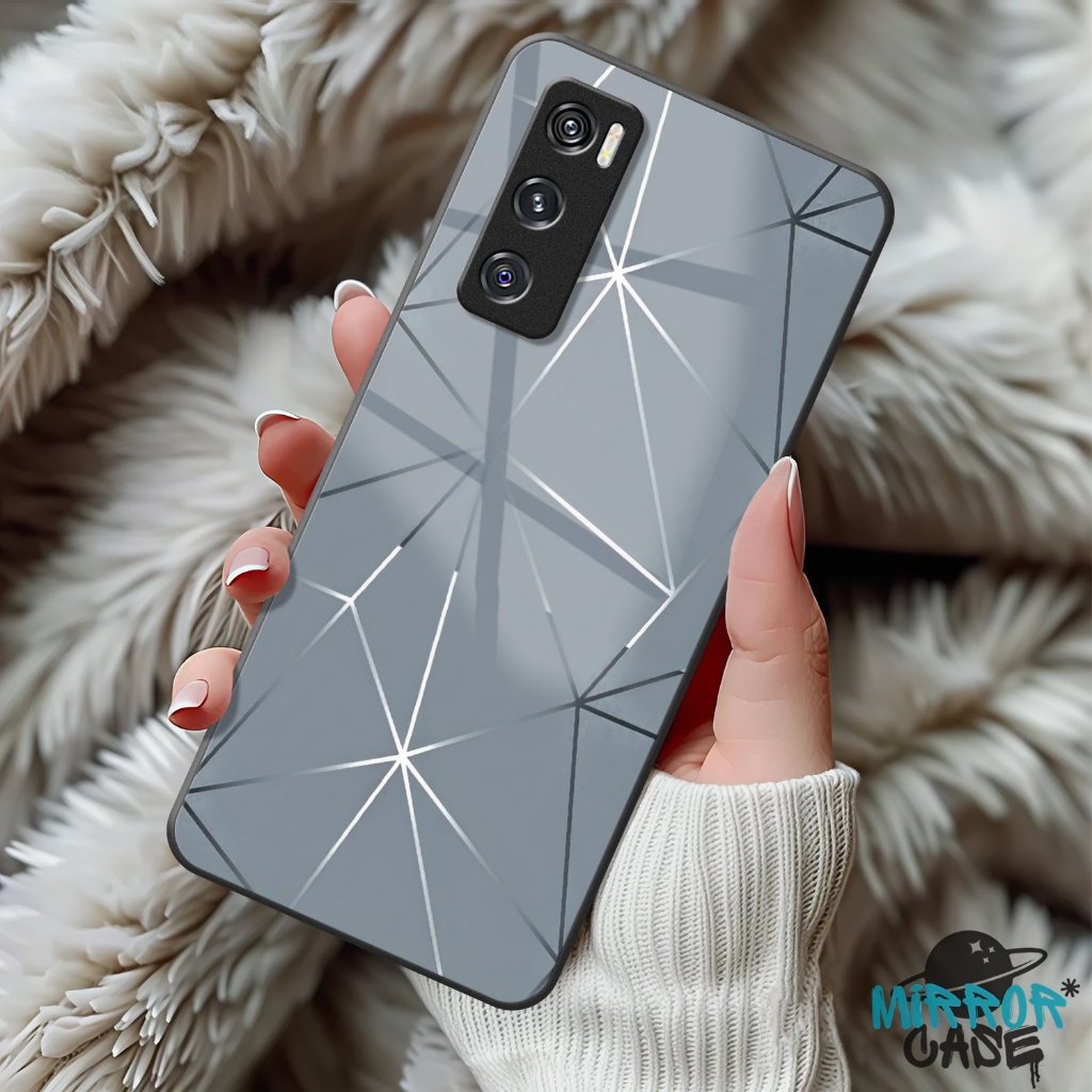 Naysila Naymila Case Glossy Vivo V20 Se Softcase Vivo V2022 Vivo V2023 Casing Hp - Case Kaca Kilau -