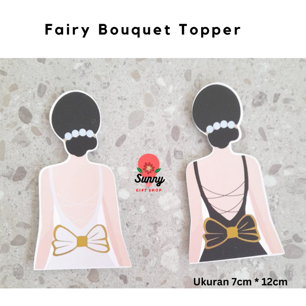 

Fairy Bouquet Topper / Topper buket /motherday bouquet / topper buket / topper bouquet / topper buket korea