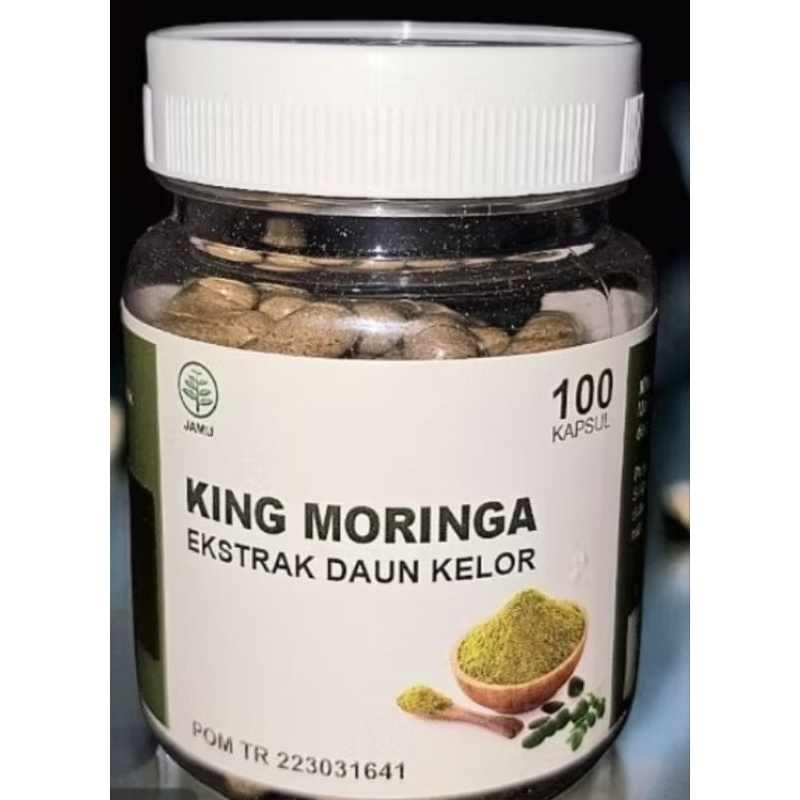 Moringa Leaf Capsules Contents 100 Capsules Moringa Oleifera