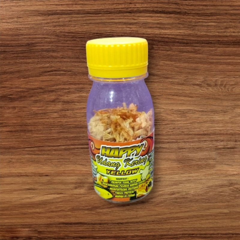 Pakan Udang Super Kering -/+ 30gr Pakan Ikan Hias Color Yellow Kuning Arwana Predator Umpan Ikan Pre