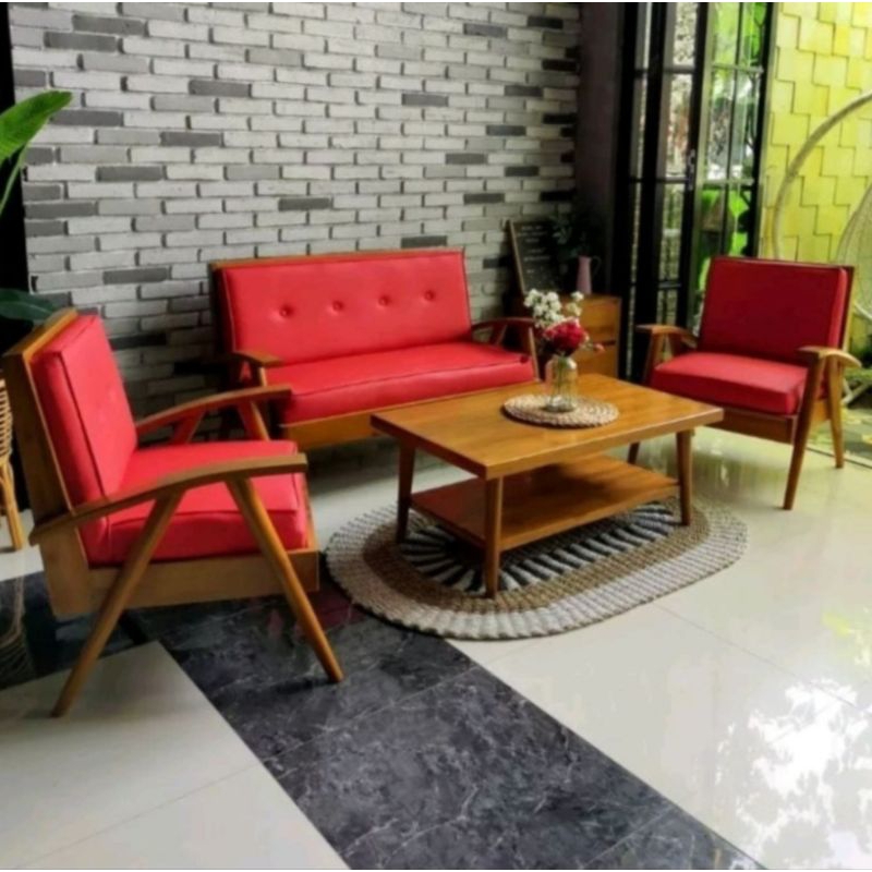 RAY set sofa jengki, set kursi teras, kursi males, kursi santai