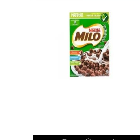 

Milo Cereal Breakfast+ Calcium 150gram / Box
